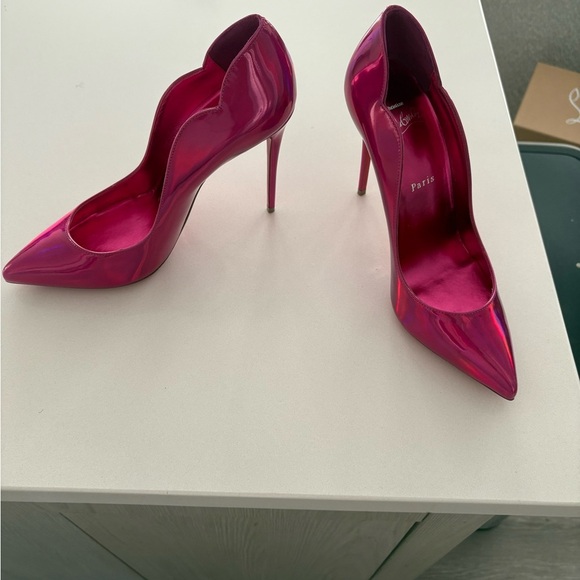 Christian Louboutin Pink Heels - Picture 2 of 4